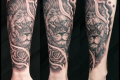 Löwe Tattoo