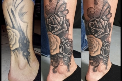 Cover Up Rosen Tattoo