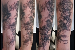Schwalbe Rauch Tattoo