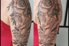 Mutter Kind Tattoo Memorial